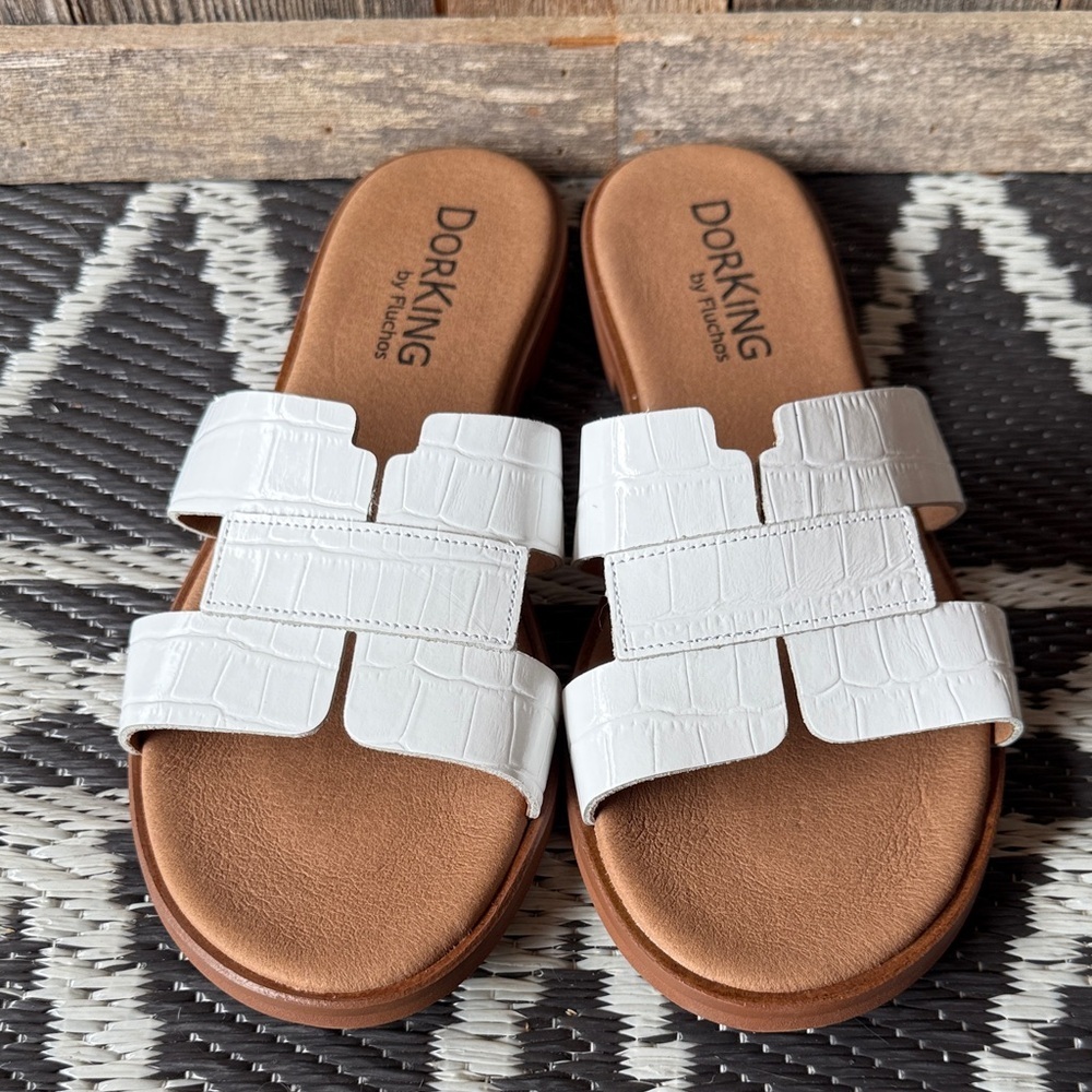 * NWOT* Dorking by Fluchos | Leather Sandals